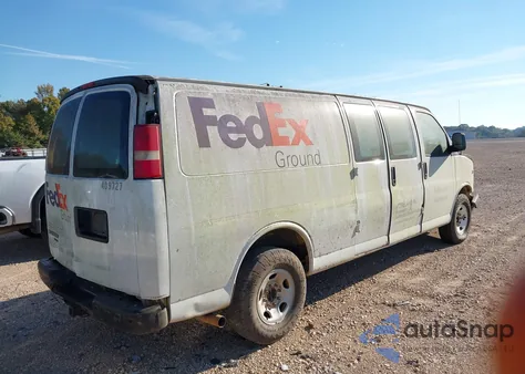 2012 Chevrolet Express 2500 Work Van из США, поврежденный, VIN 1GCWGGCG1C1187870
